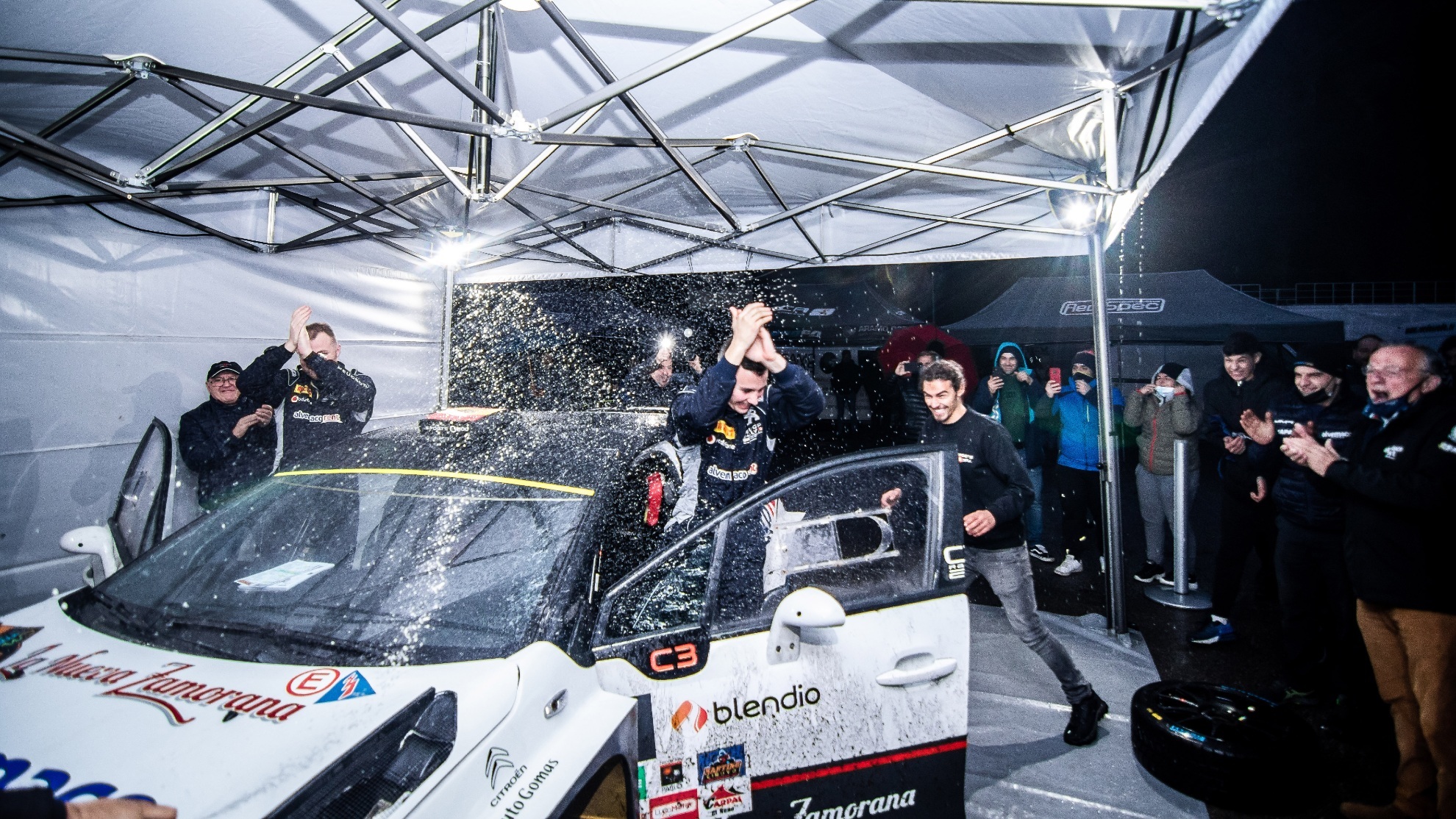 Hace un mes, sald como vencedor su debut en Asturias con el C3 Rally2