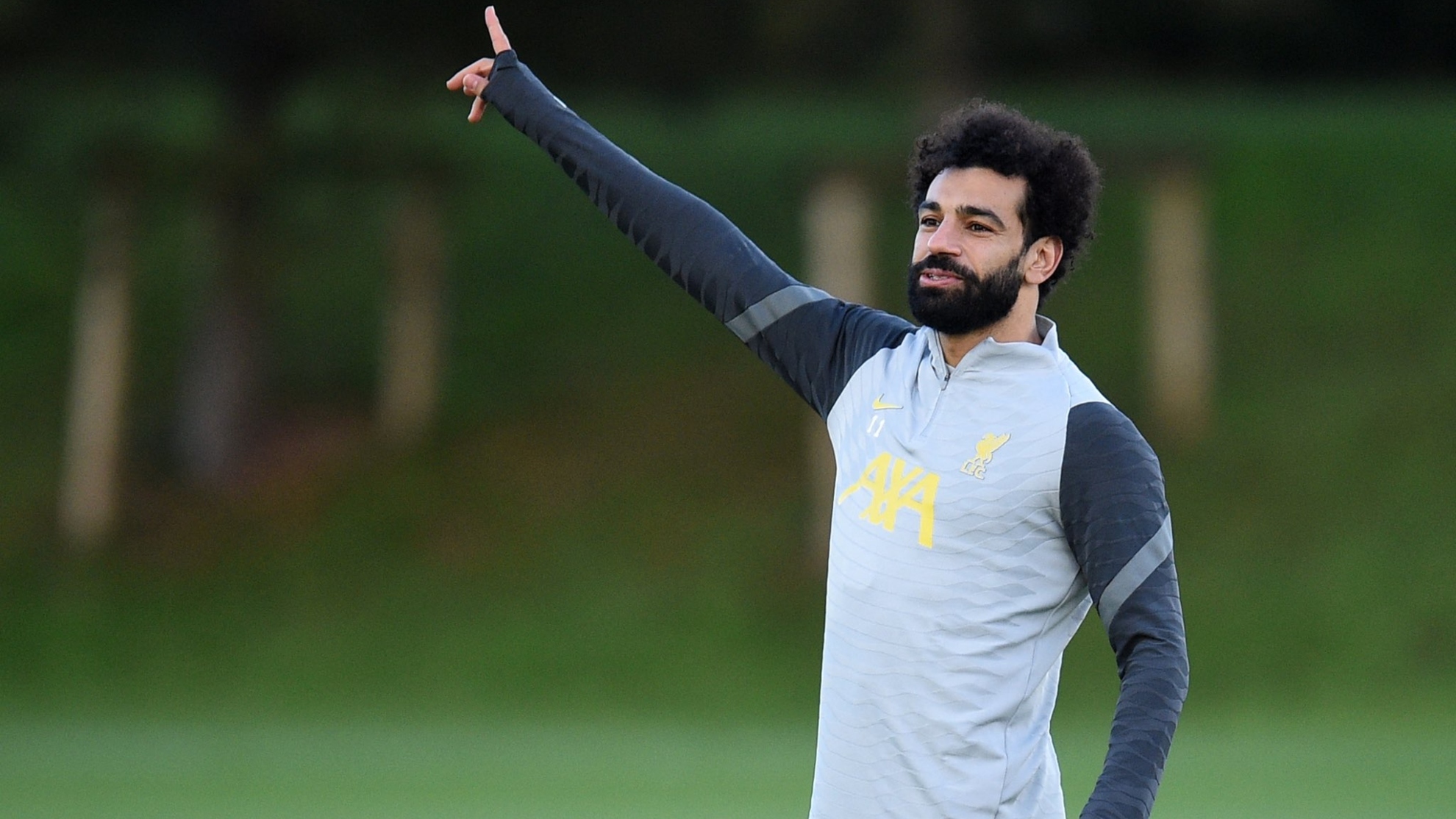 Salah reitera su intención de quedarse en el Liverpool