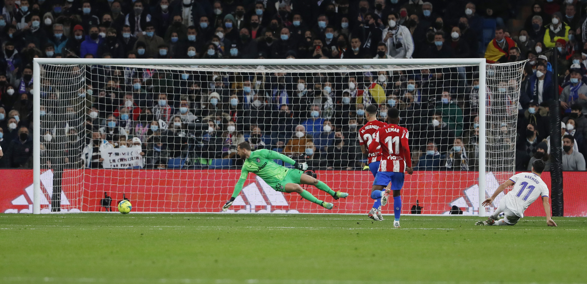 Gol de Asensio en el Real Madrid-Atlético