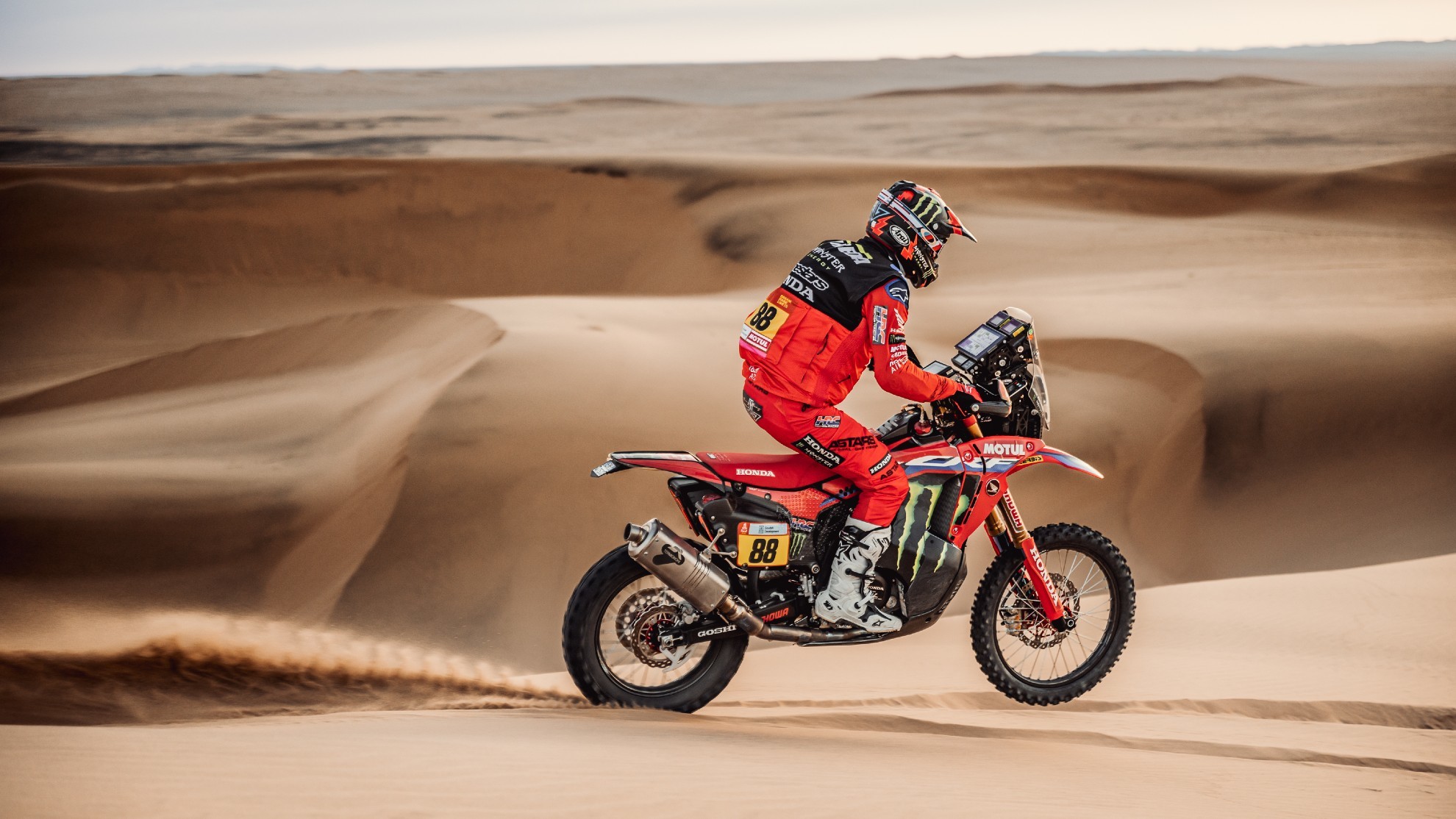 Joan Barreda - Dakar 2022 - etapa 10 - motos - Honda