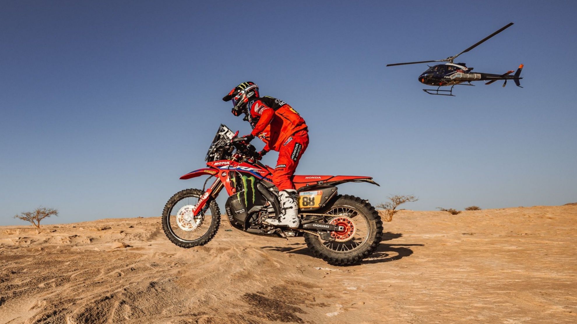 Joan Barreda - Honda - Dakar 2022 - etapa 11 - motos