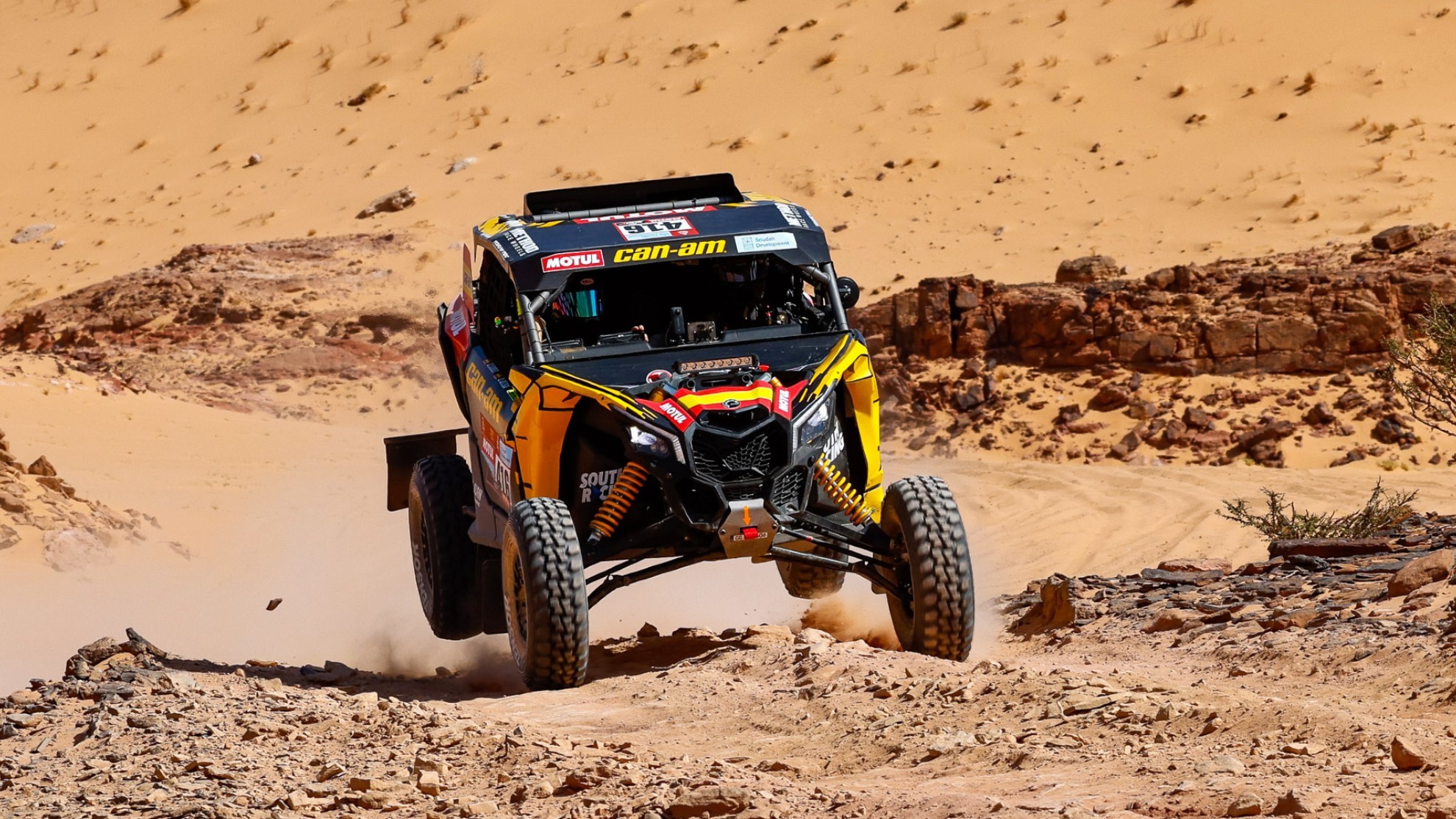 Gerard Farrés - lider del Dakar - etapa 11 - t4 - South Racing - ordenes de equipo