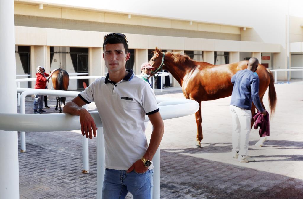 Ricardo Sousa, en el hipódromo King Abdulaziz.
