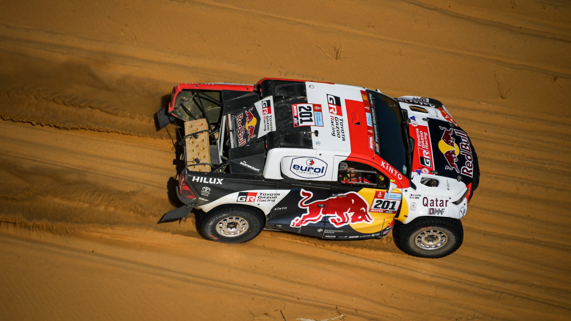 Nasser Al-Attiyah - ganador Dakar 2022 - Toyota - cuarto Dakar - etapa 12