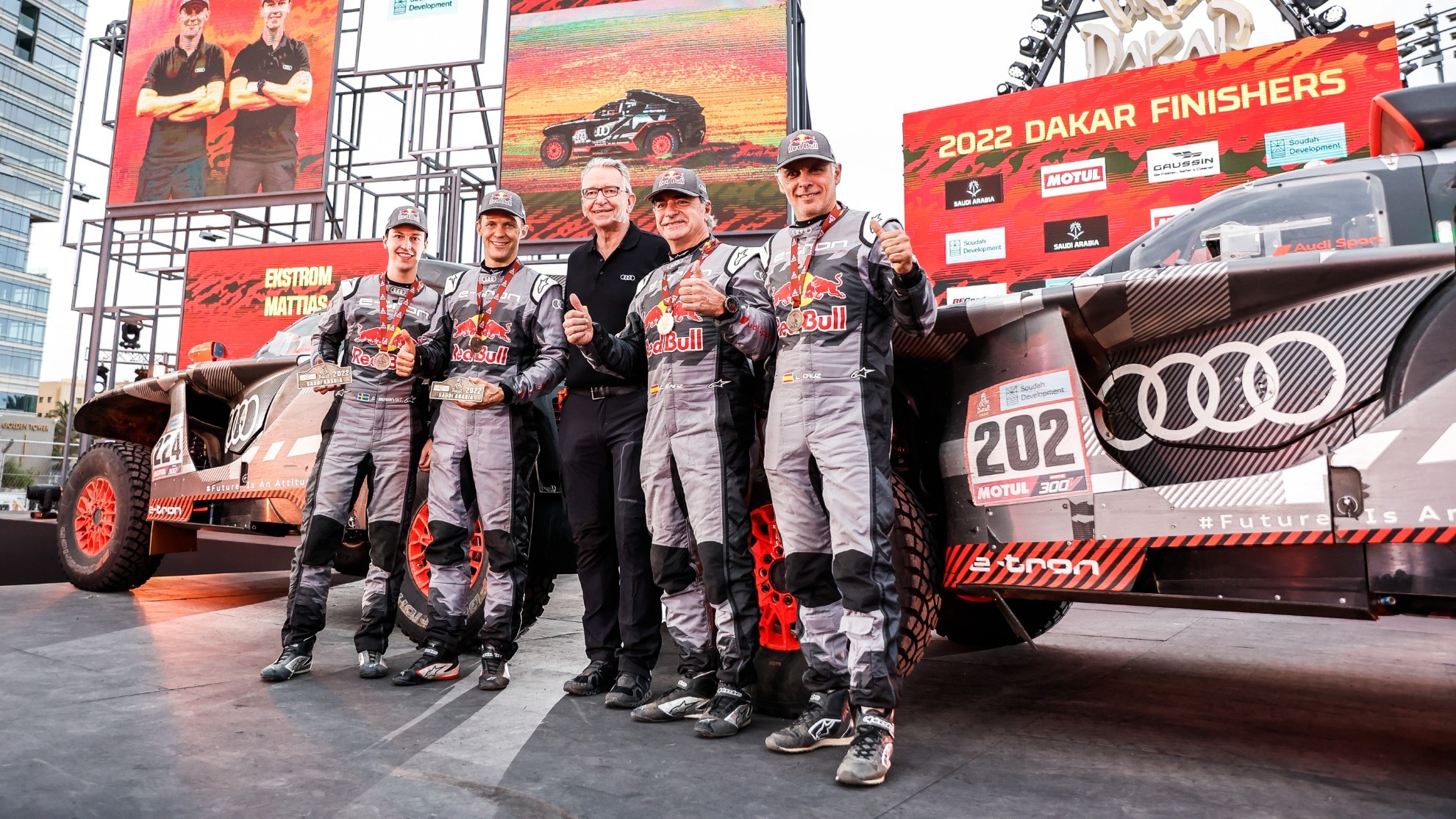 Sven Quandt - Audi - balance - Dakar 2022 - RS Q e-tron