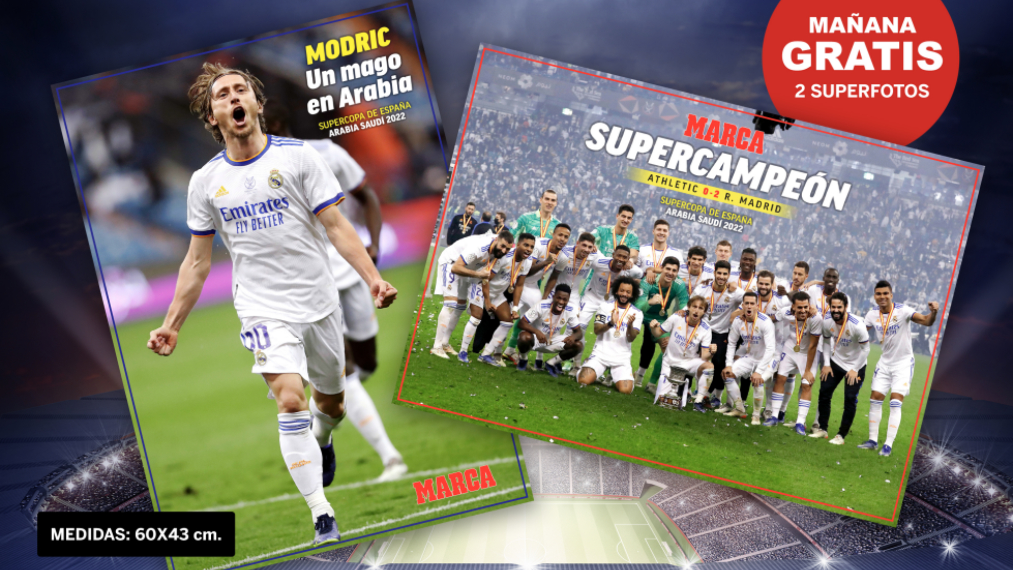 Las 'superfotos' del Real Madrid campeón de la Supercopa de España: este martes, gratis con tu MARCA