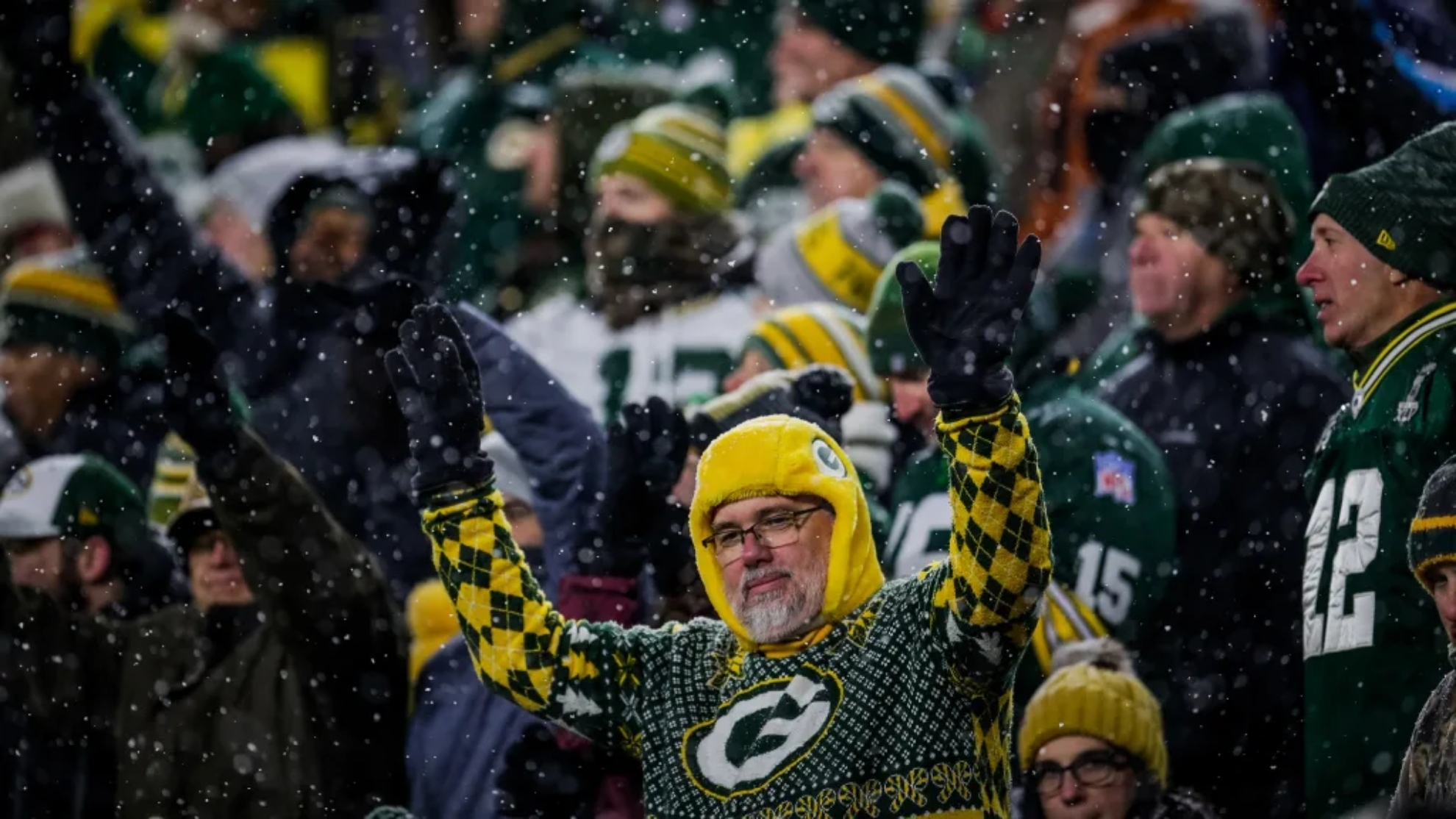 green bay packers snow jacket