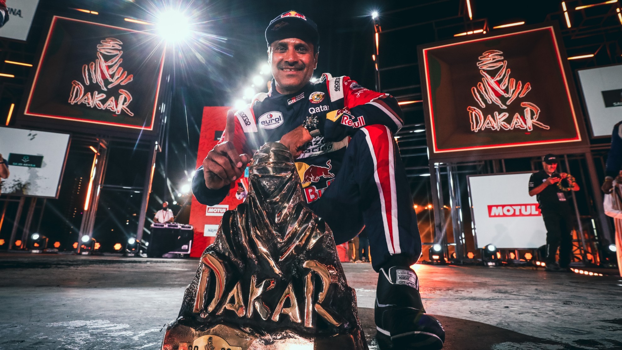 Nasser Al-Attiyah - coches - todos los ganadores - podio - categorias - Dakar 2022 - resultados - clasficacion