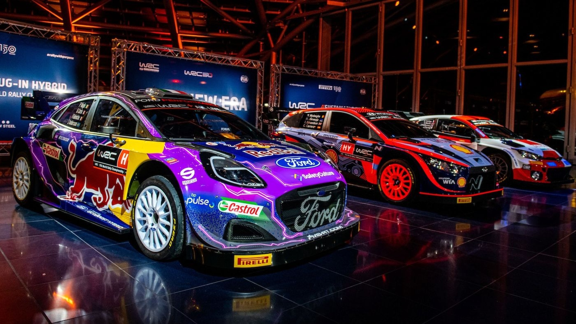 Los nuevos e innovadores Rally1 hbridos.