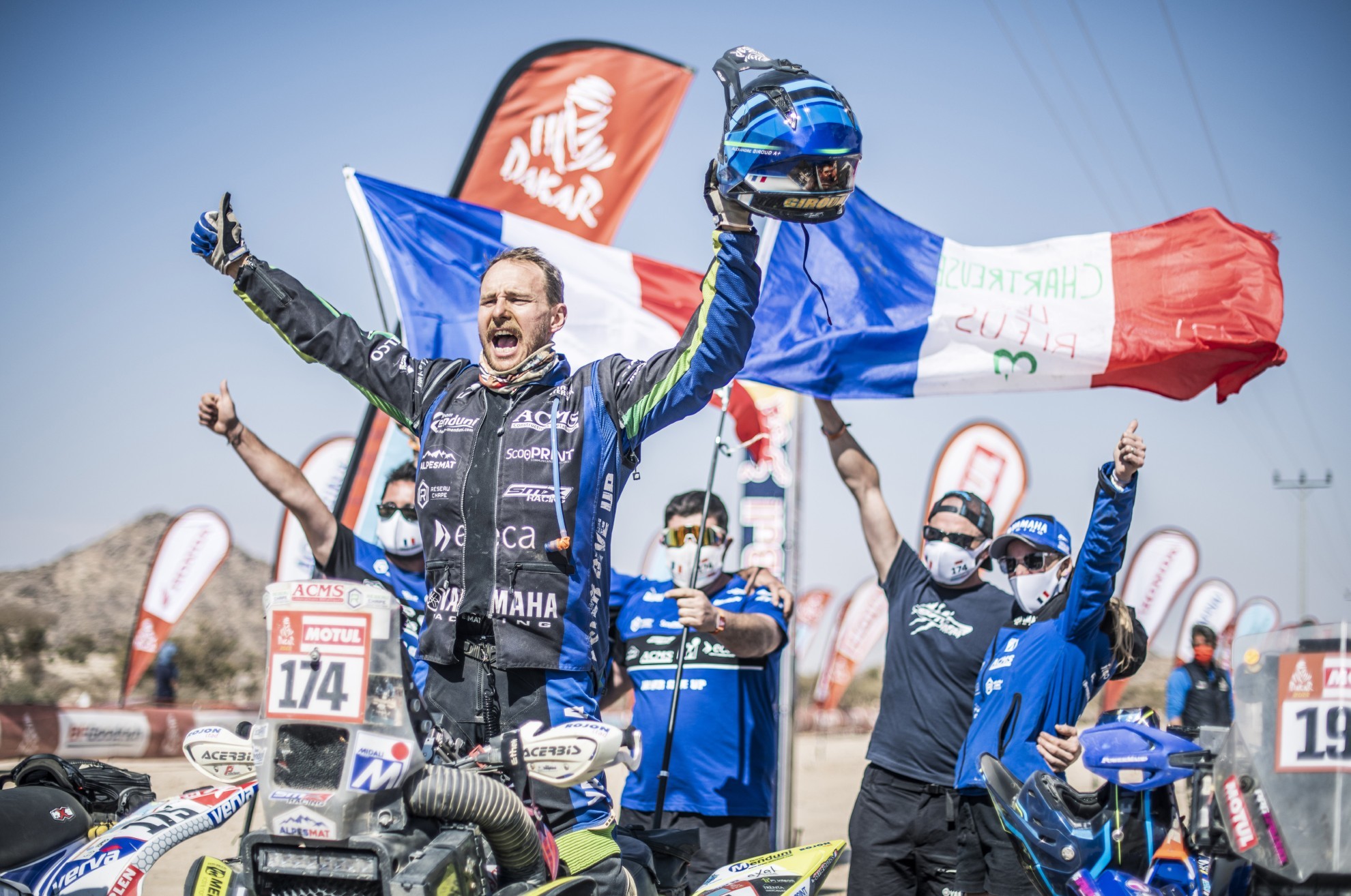 Dakar 2022 - todos los ganadores - Alexandre Giroud - quads - podio - resultados - clasificacion - Gerard Farres