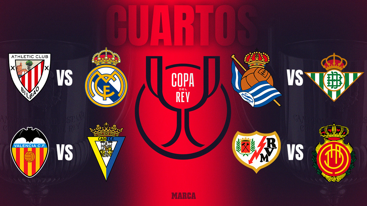 Copa del Rey quarter-final draw: Athletic vs Real Madrid, Real Sociedad vs Real Betis...