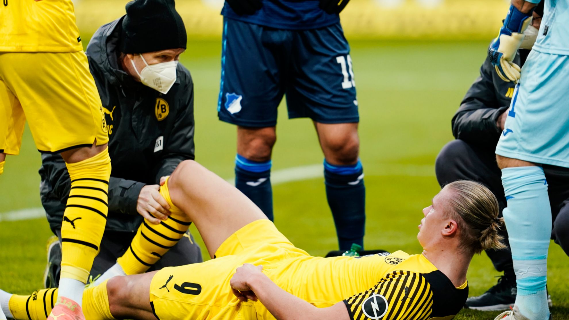 Hoffenheim vs Dortmund: Haaland goes off injured as Borussia Dortmund win  at Hoffenheim | Marca