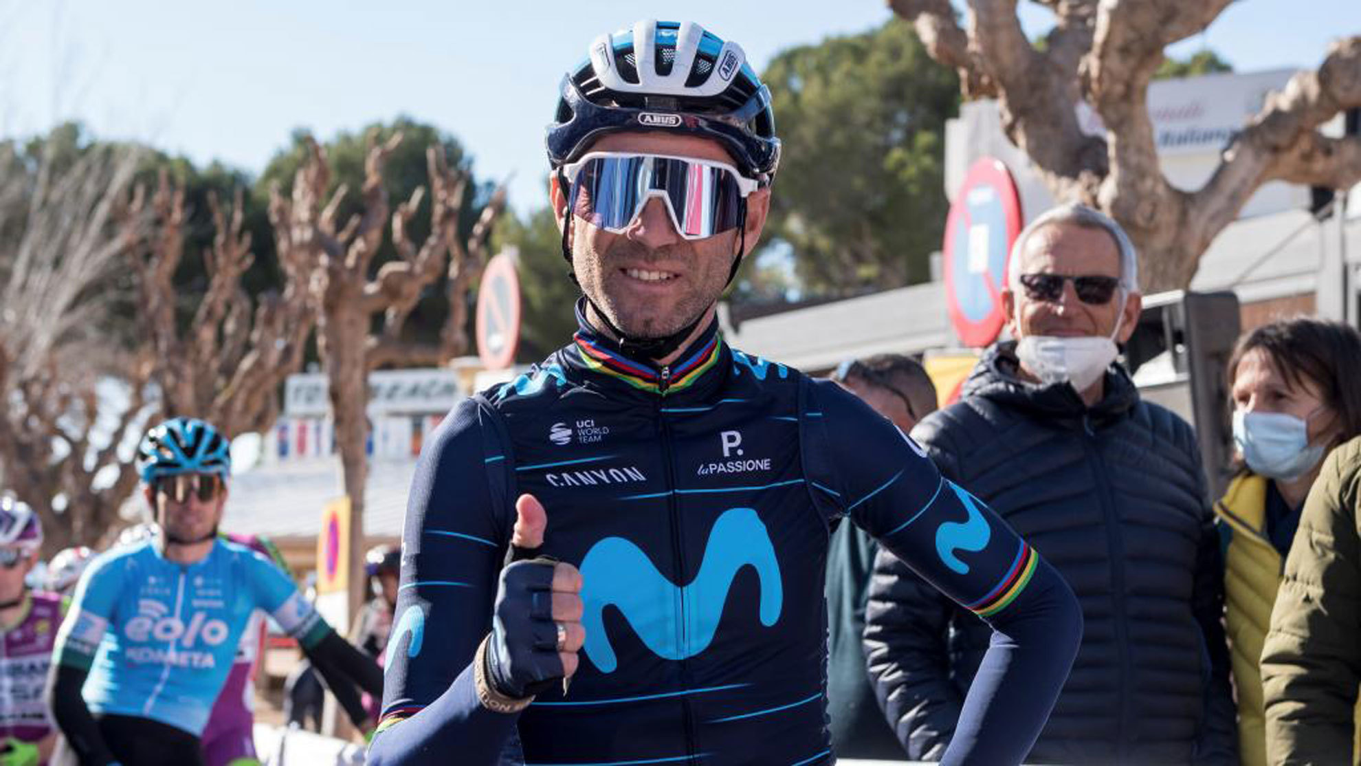 Alejandro Valverde: "Me siento extraño pero quiero disfrutar al máximo mi último año"