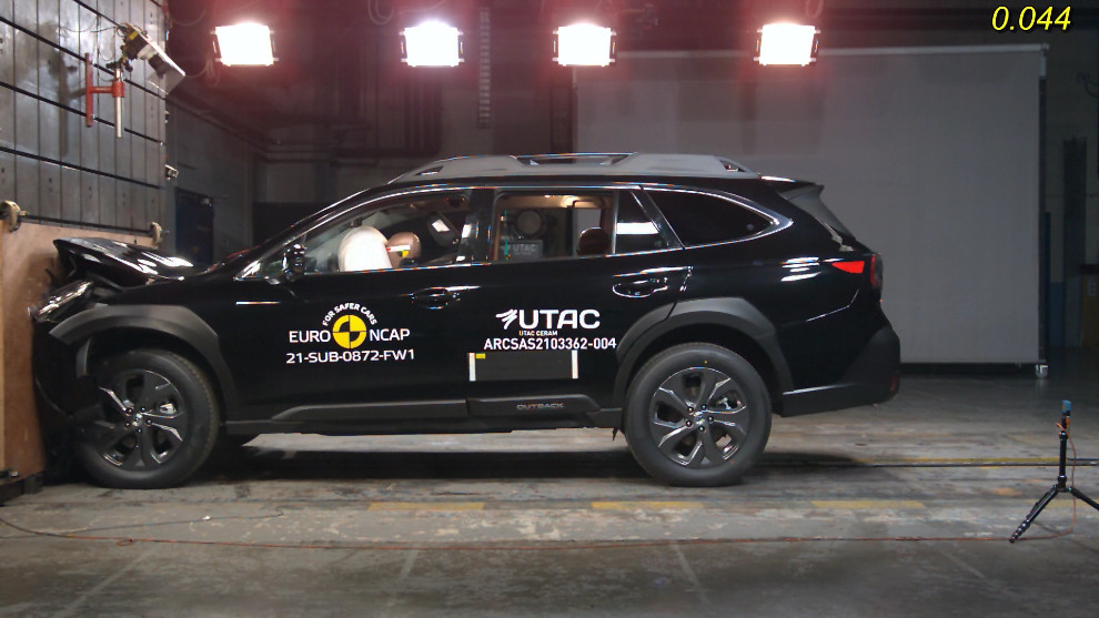 Subaru Outback - El coche mas seguro - Euro NCAP - Test - Pruebas