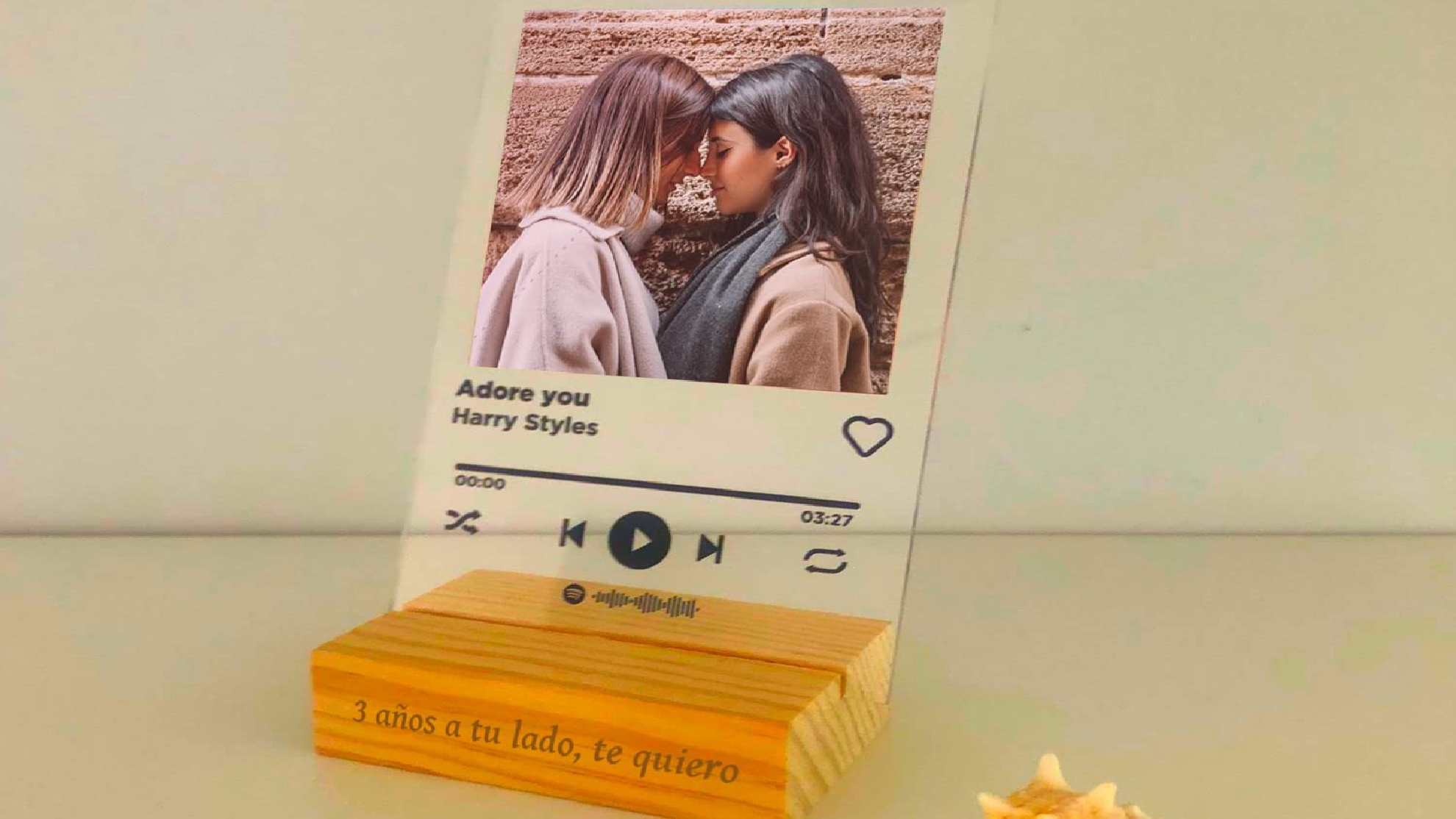 San Valentín 2022: la placa de Spotify personalizada y otros regalos  personalizables para sorprender a tu pareja
