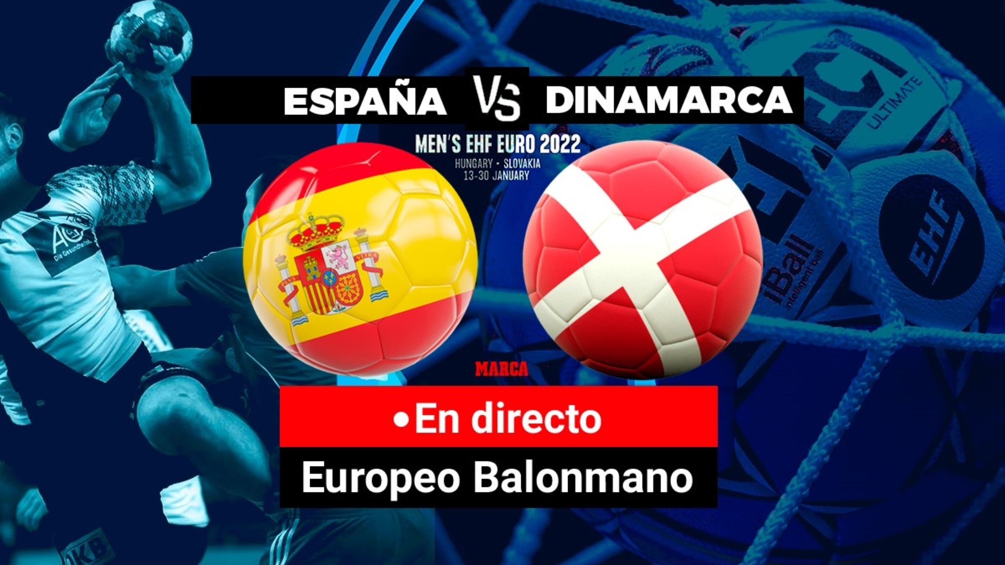 España - Dinamarca, en directo