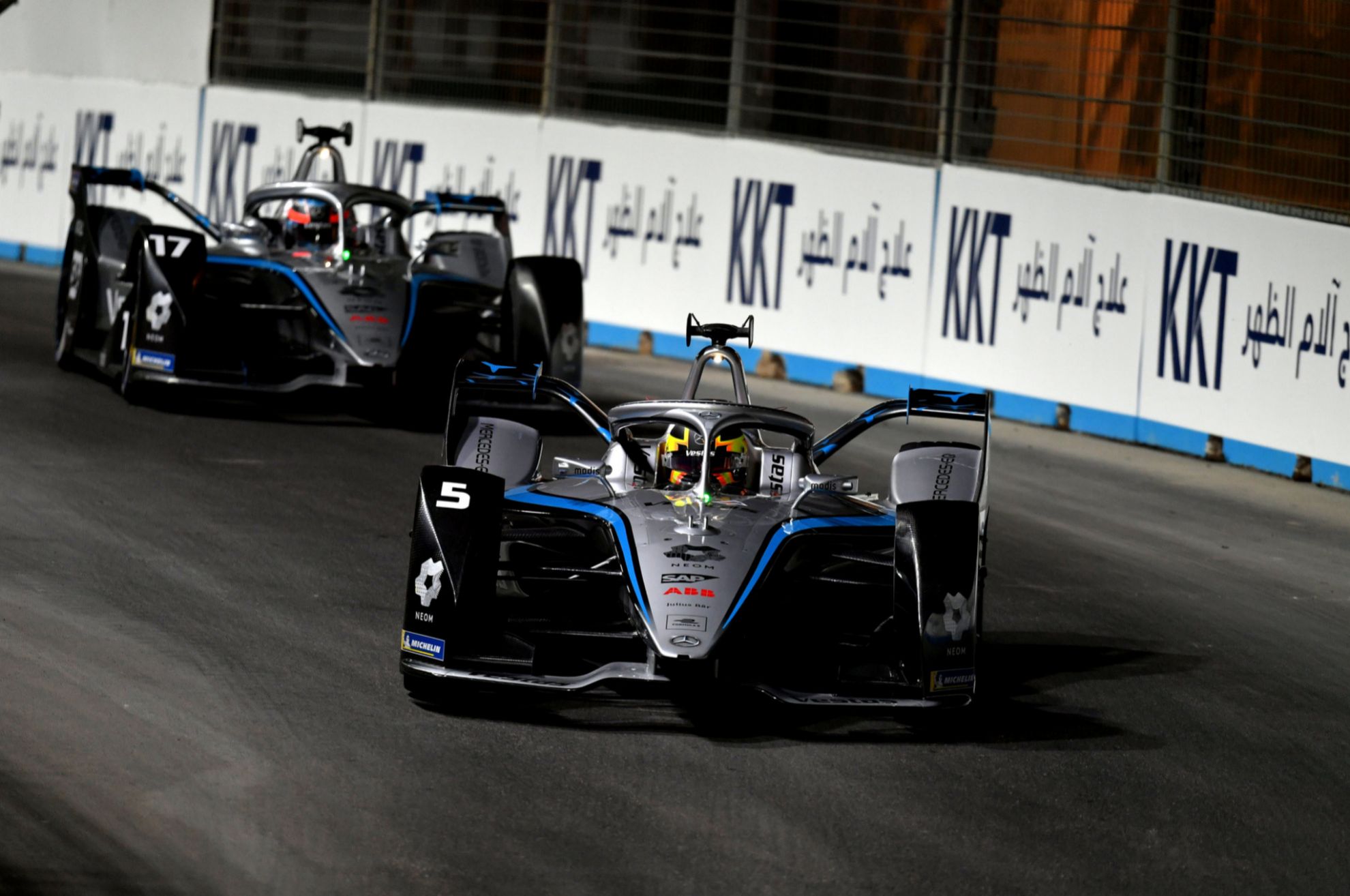 De Vries - ganador - mercedes eq - formula e 2022 - temporada 8 - diriyah e-prix - arabia saudi - monoplazas electricos