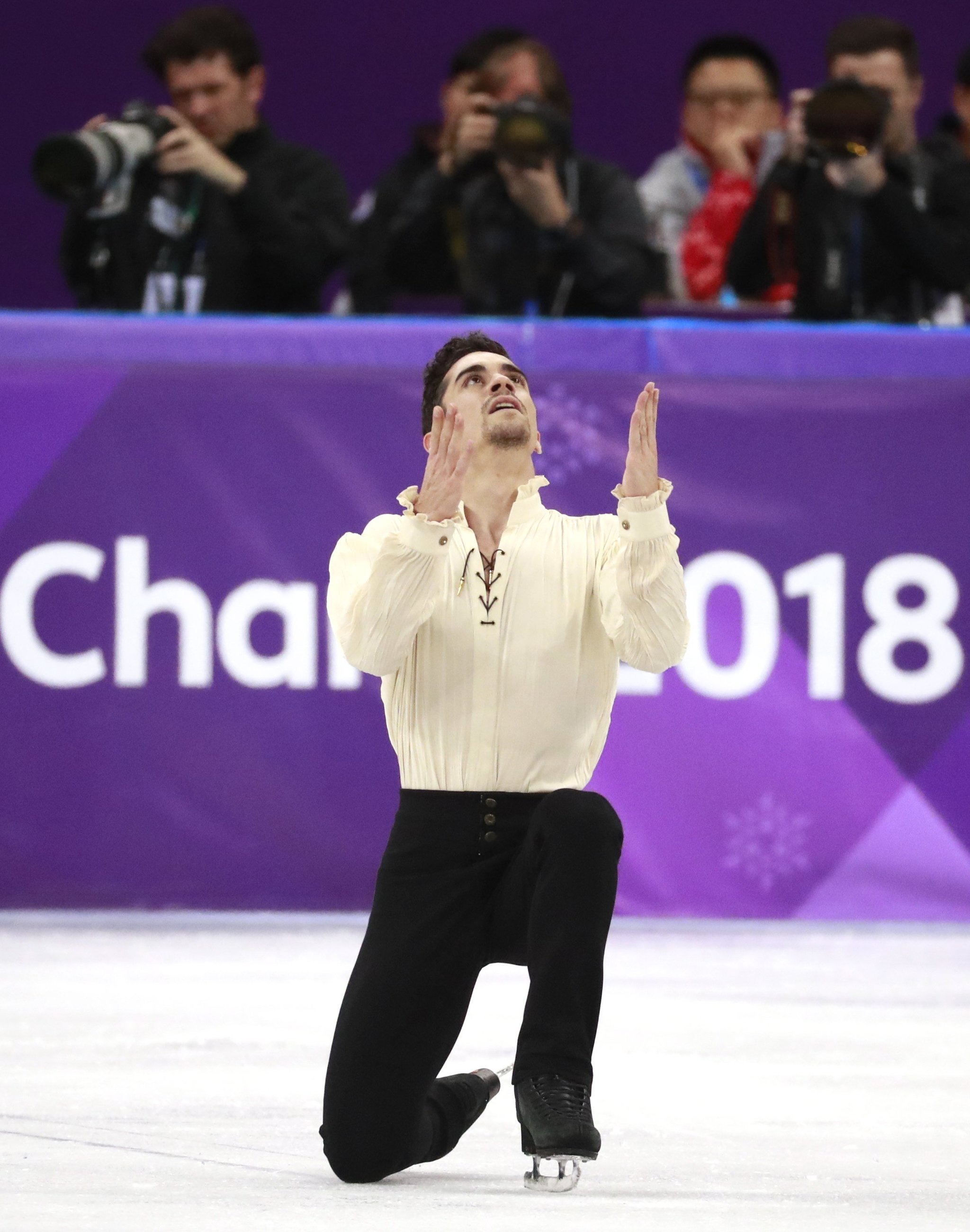 Javier Fernndez, bronce en Pyeongchang 2018.