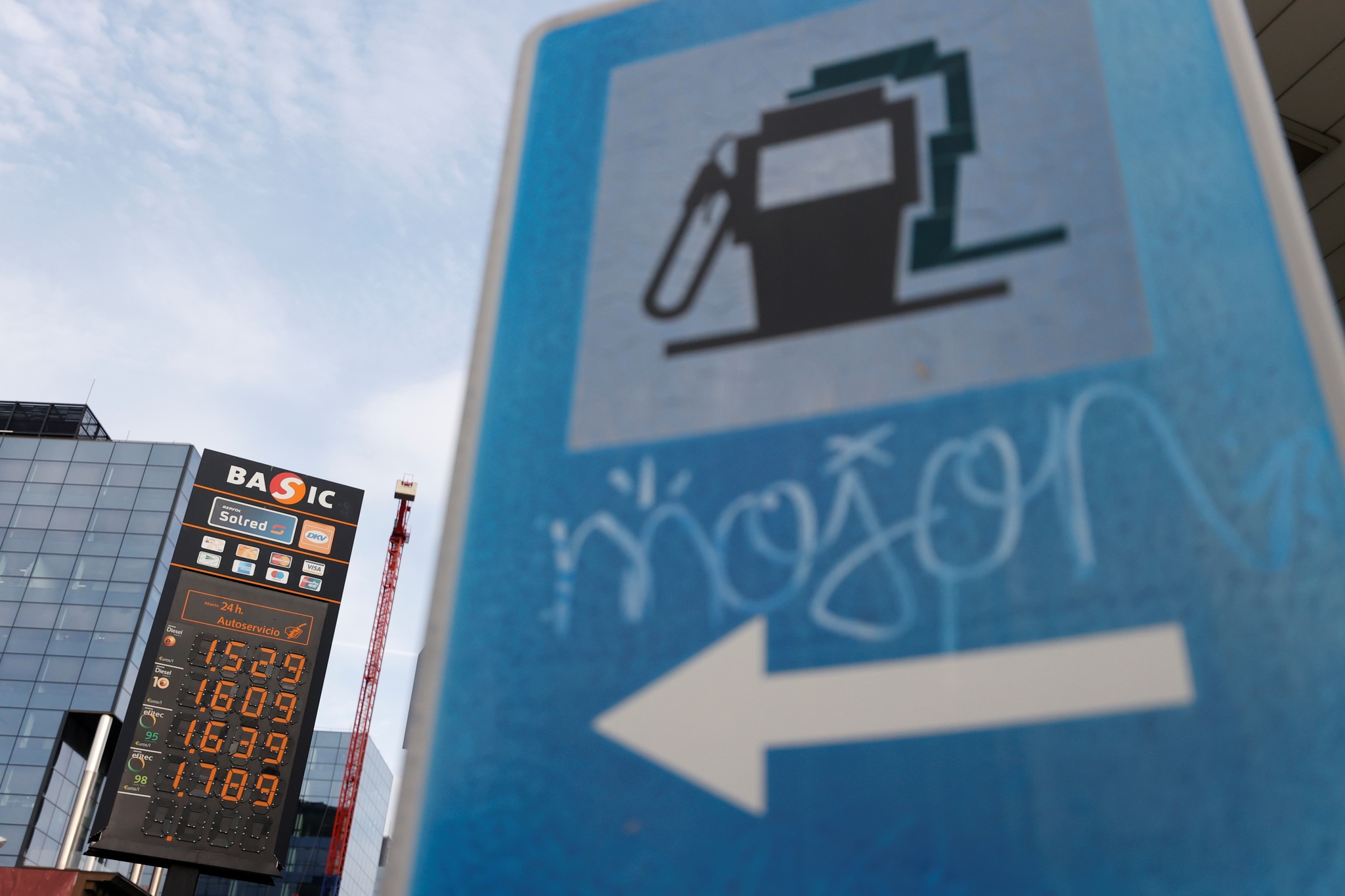precio de combustibles - precio de gasolina - precio de diesel - precio record - Espaa