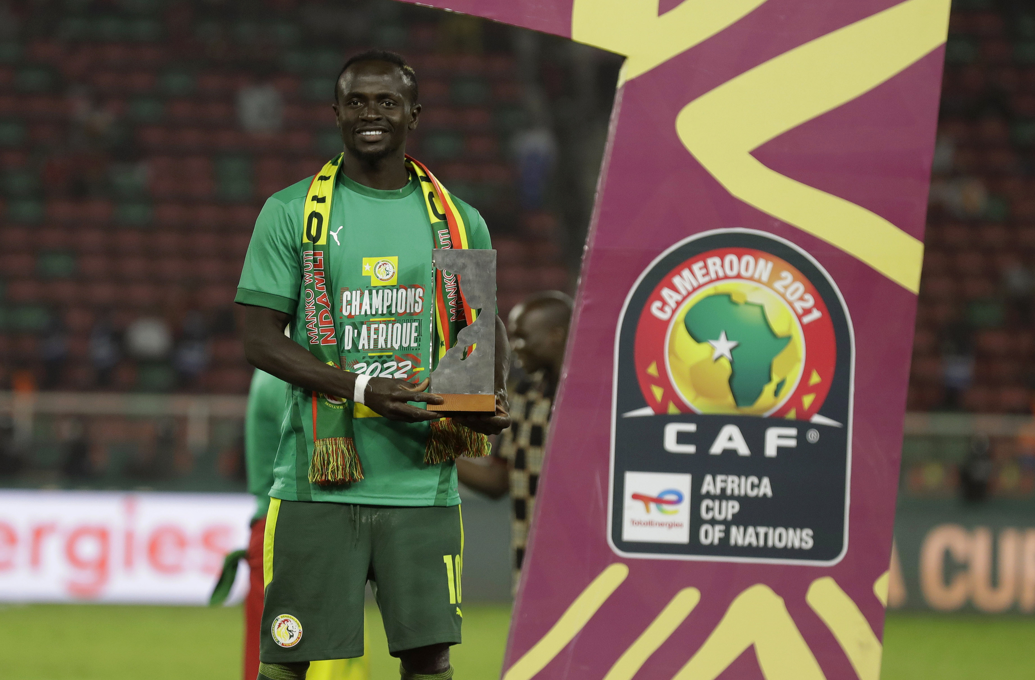 Sadio Mané (Liverpool), premiado en la Copa de África.