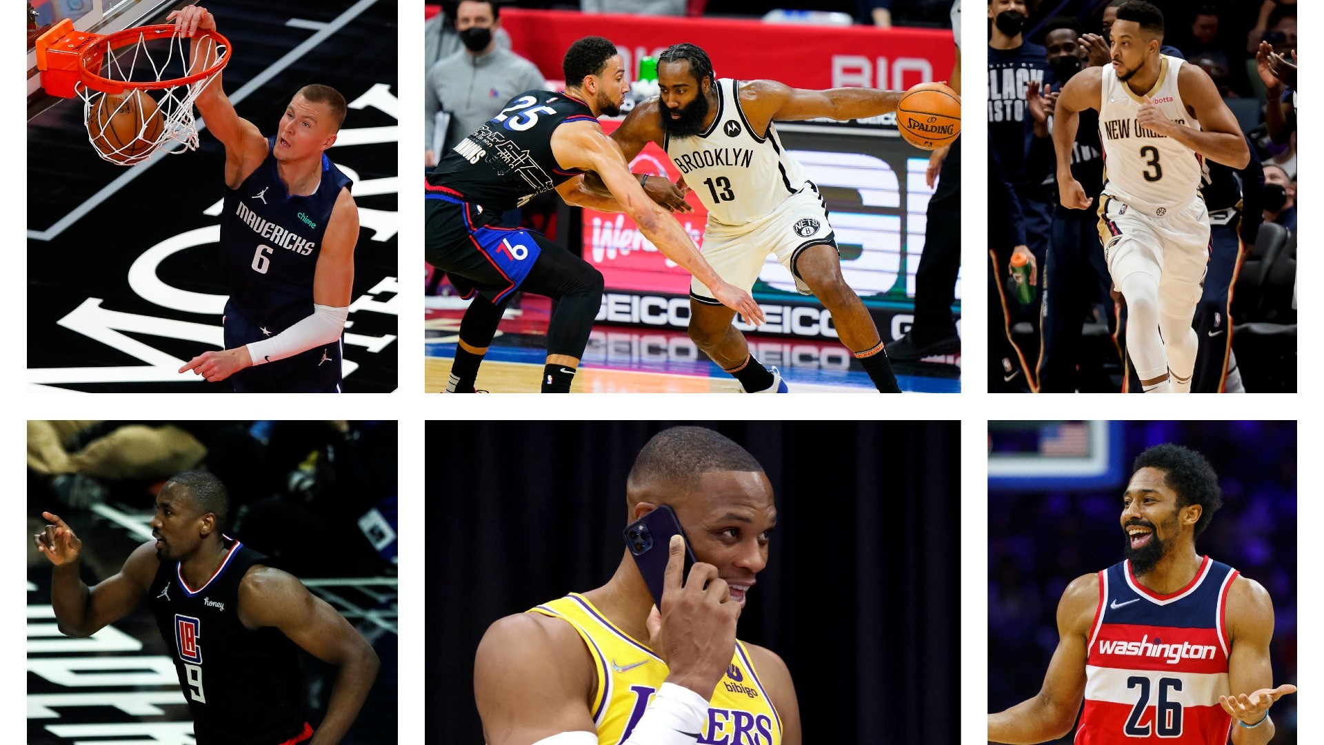 The winners and losers of the NBA trade deadline: Harden, Simmons, and the Lakers...
