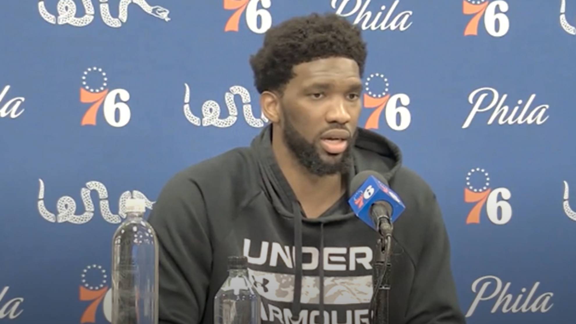 Embiid accuses Simmons of owning large ego