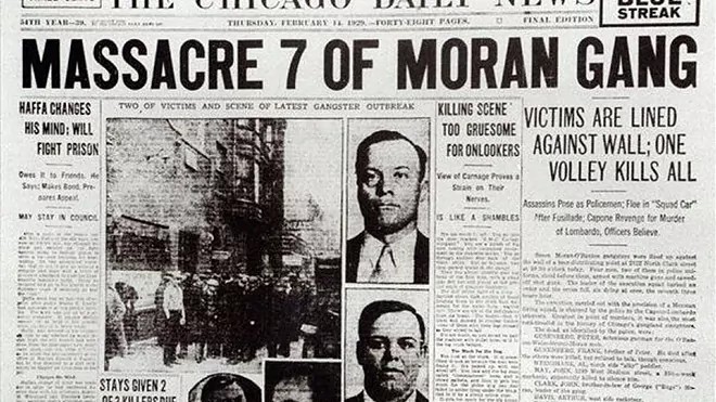 El otro San Valentn: Al Capone, la matanza de Chicago y la Mafia