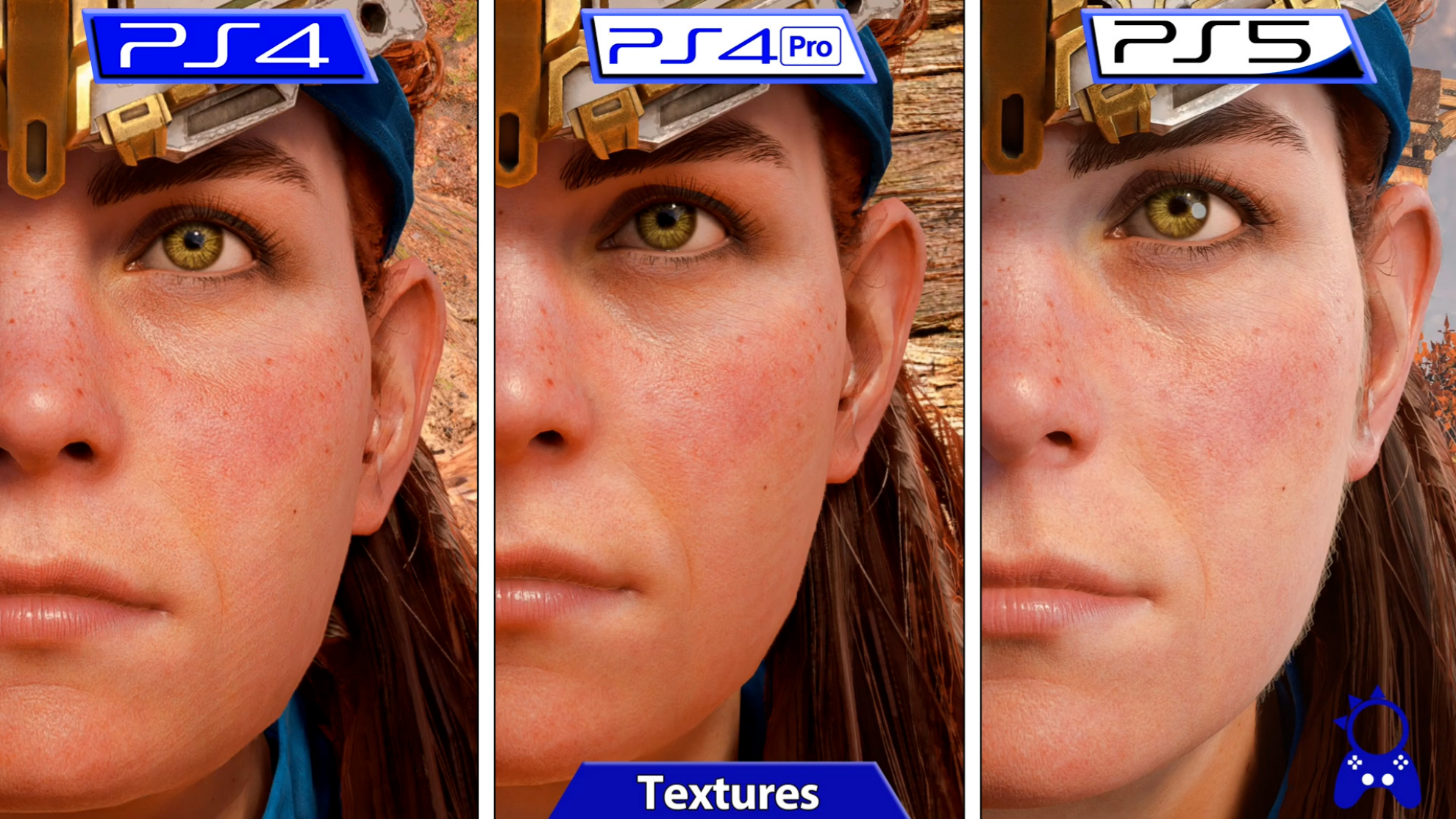 Horizon Forbidden West: comparativa gráfica entre PS4, PS4 Pro y | Marca