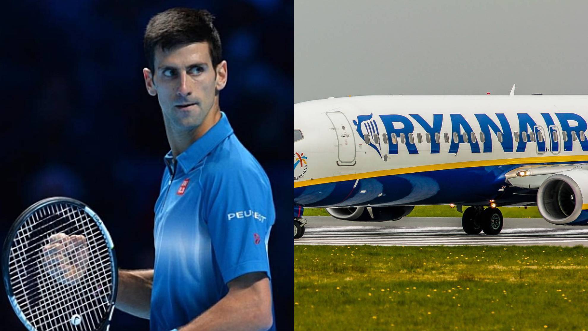 Djokovic Ryanair