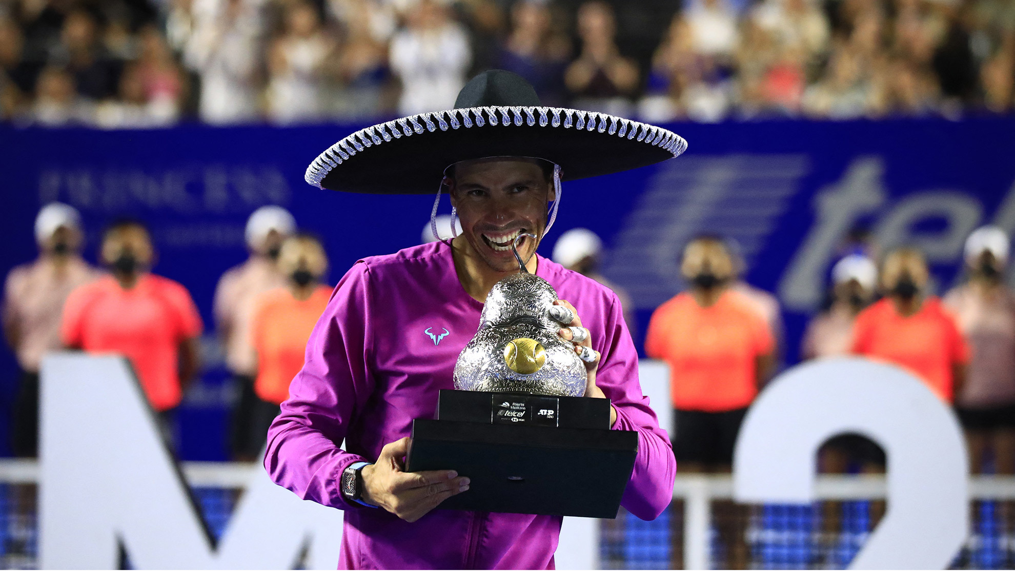 Rafael Nadal es campeón del Abierto Mexicano Telcel y hace historia en Acapulco