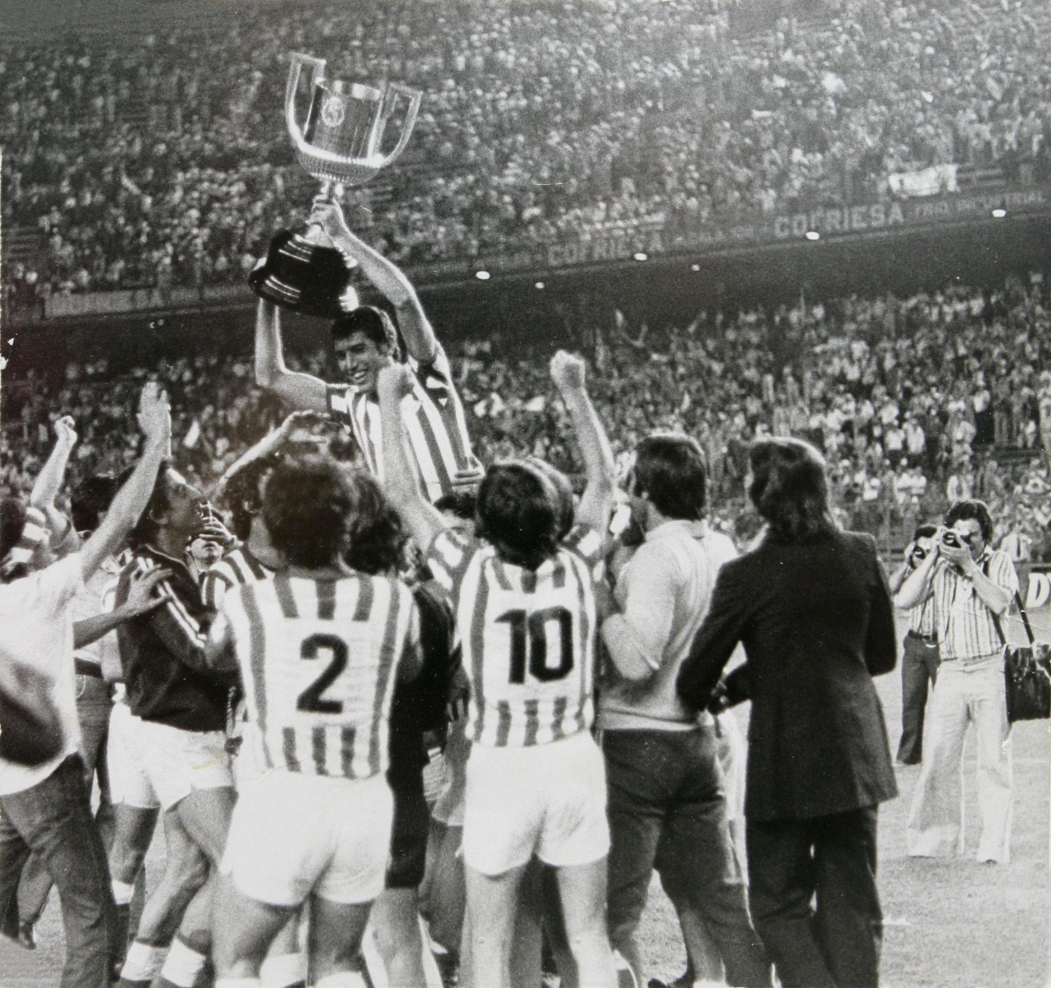 Celebracin de la Copa del Rey de 1977