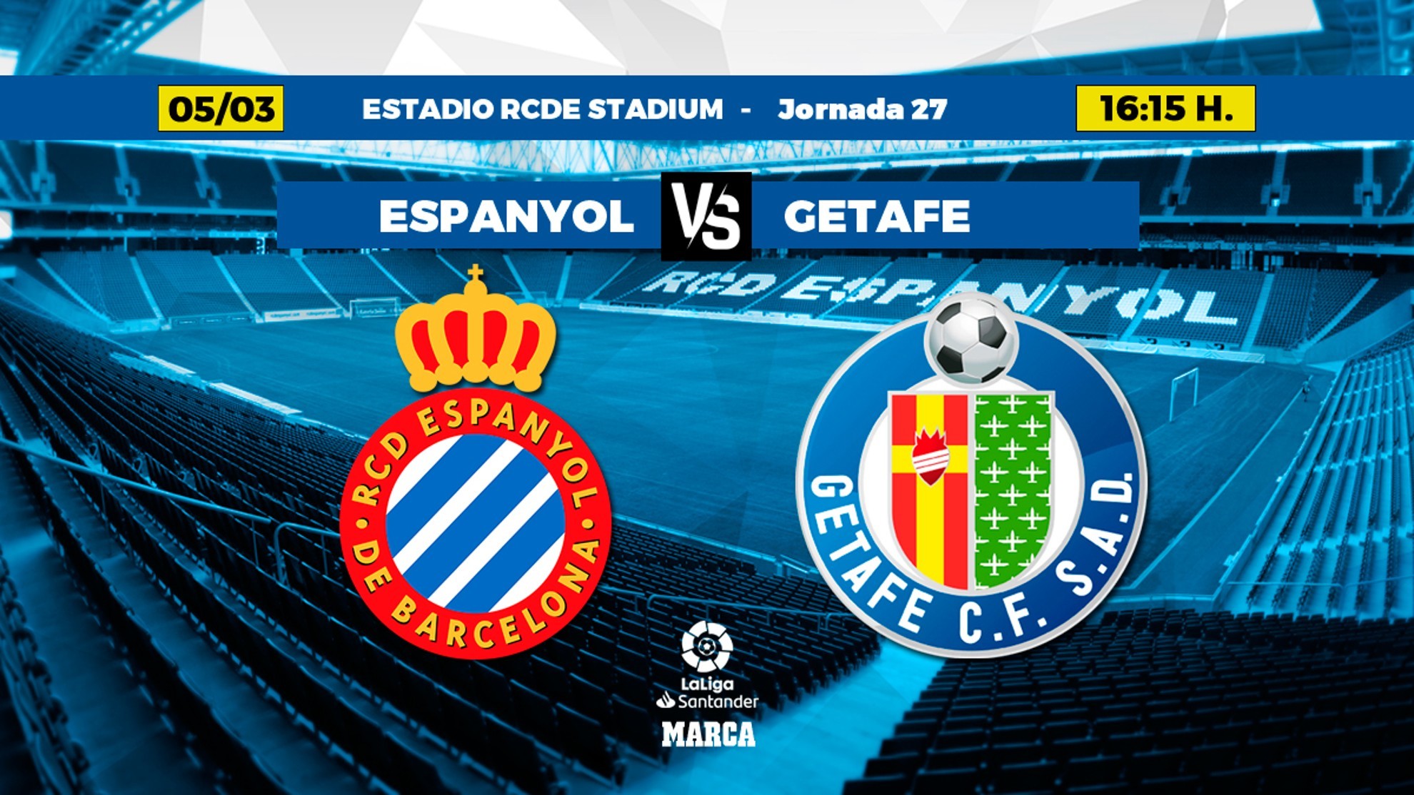 Getafe | Liga: Espanyol vs Getafe: Quique en su regreso al RCDE Stadium | Marca