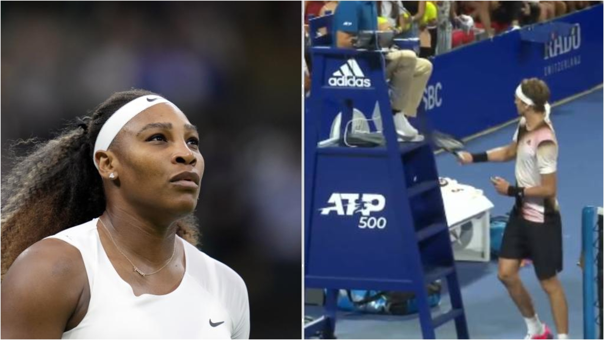 Serena Williams: "Si hago yo lo de Zverev probablemente estaría en la cárcel"
