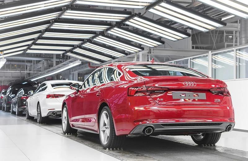 Audi - Alemania - Fabrica - Factoria - Cadena de montaje