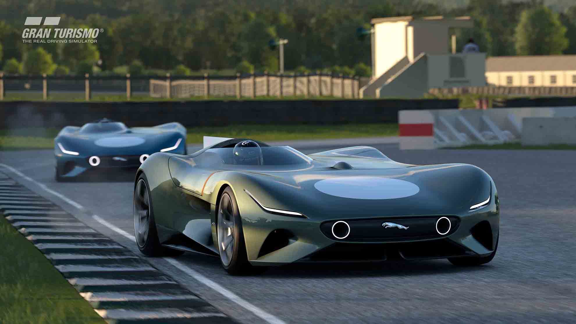 El Jaguar Vision Gran Turismo Roadster, en imágenes