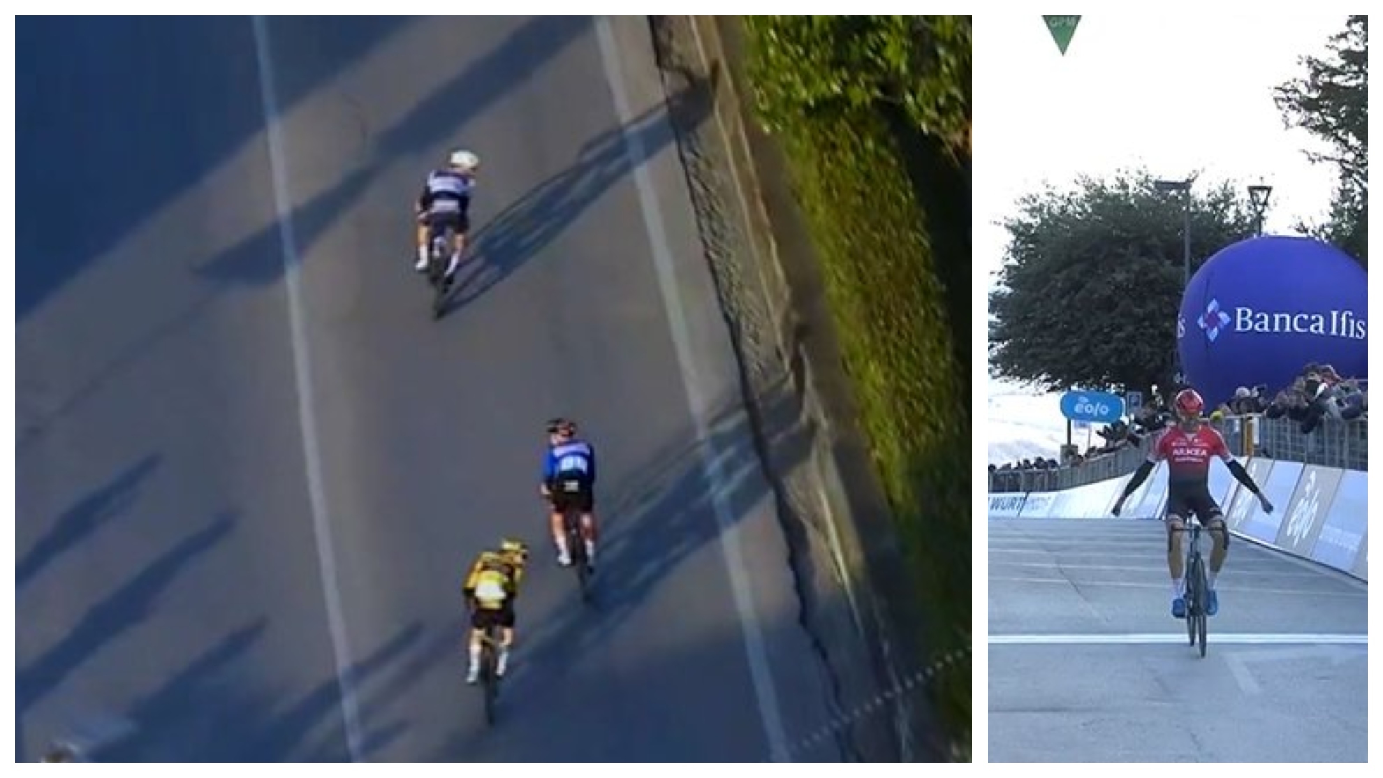 Locura en la Tirreno: ¡Pogacar, Vingegaard y Evenepoel se confunden de recorrido!