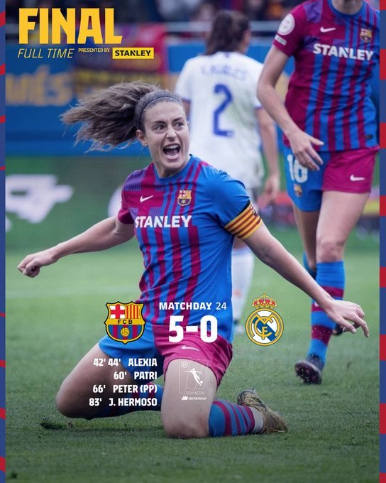 Resultado futbol femenino barcelona