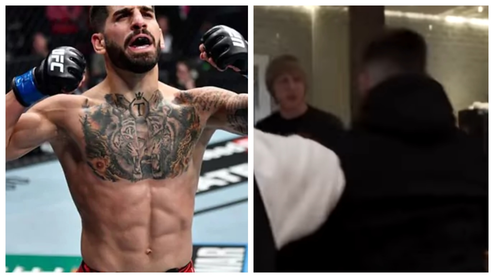 Ilia Topuria, gran promesa española de la UFC, protagoniza una pelea en el hotel antes de su combate: "Voy a matar a este hijo de..."