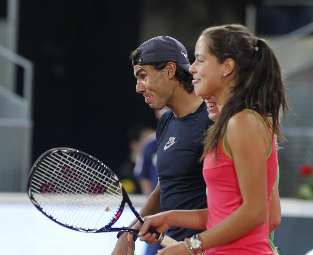 Unos divertidos Rafael Nadal y Anna Ivanovic