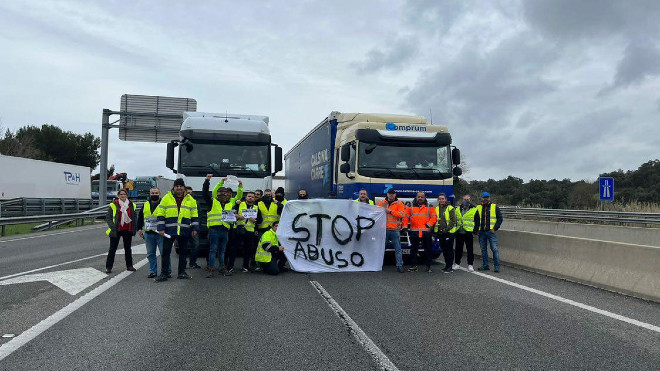 Huelga de camioneros - Paro del transporte - Plataforma Nacional