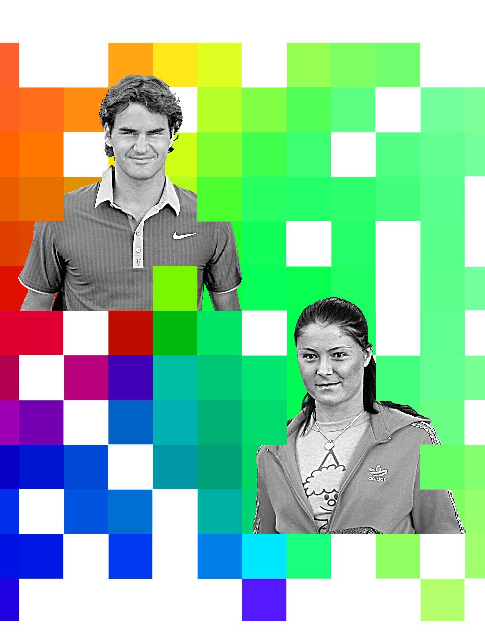 Federer y Safina