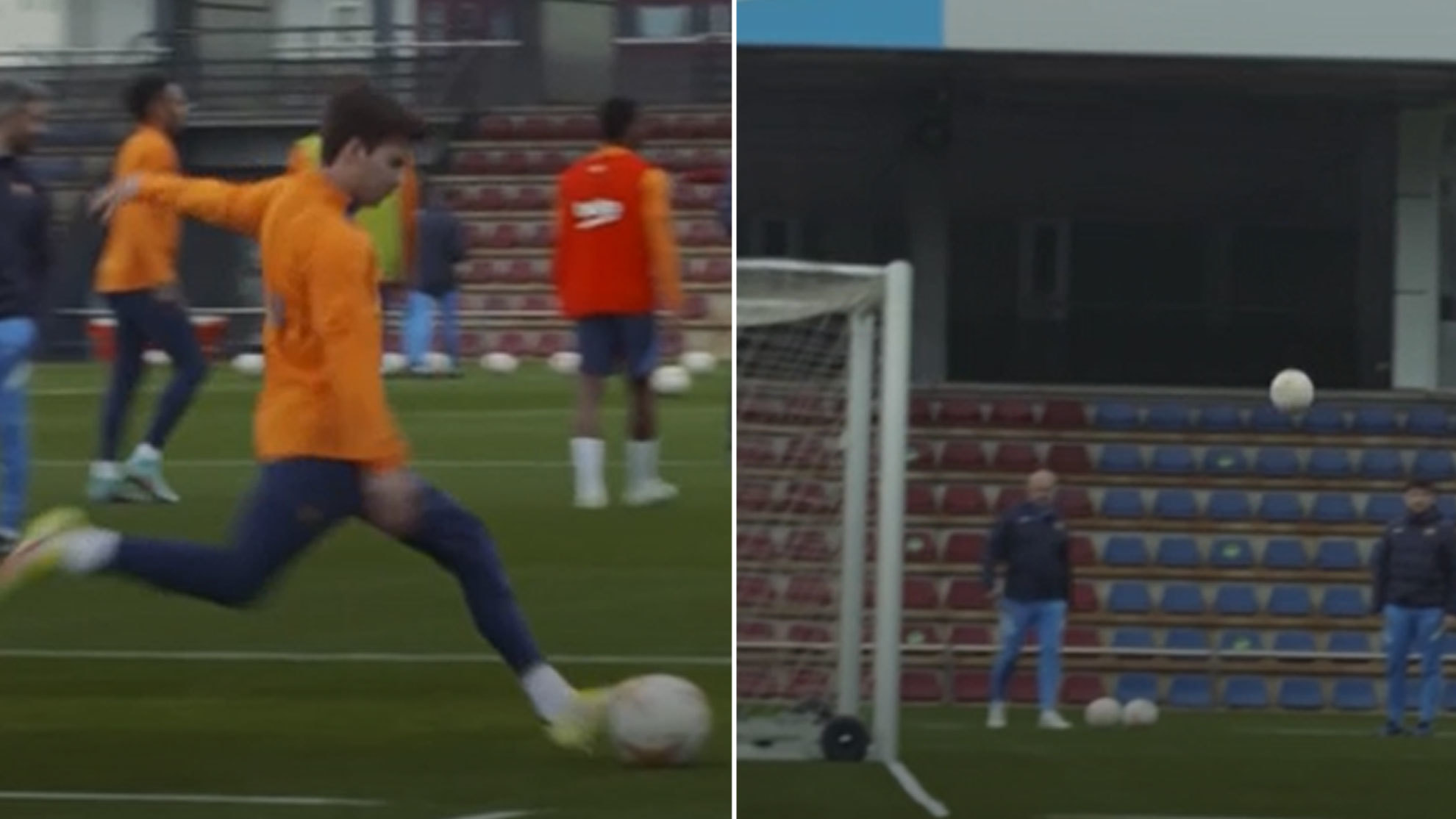 El gol imposible sin ángulo de Riqui Puig: cuánta calidad tiene este chico...
