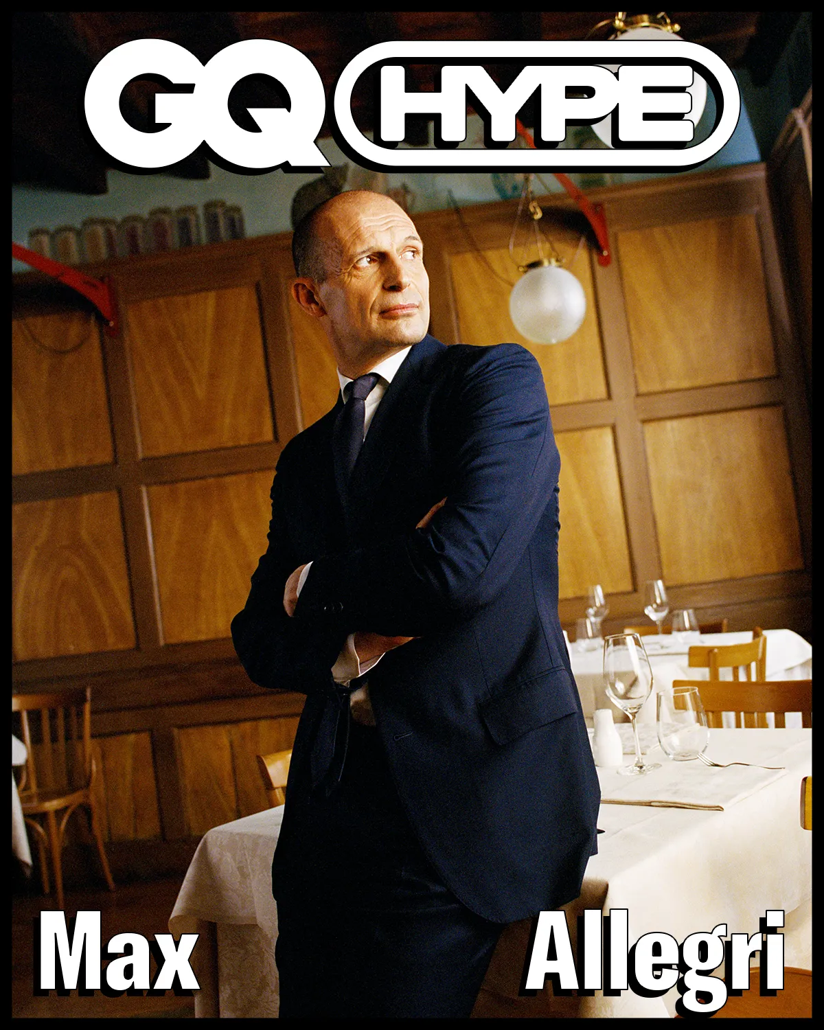 La portada de 'GQ Hype' con Allegri