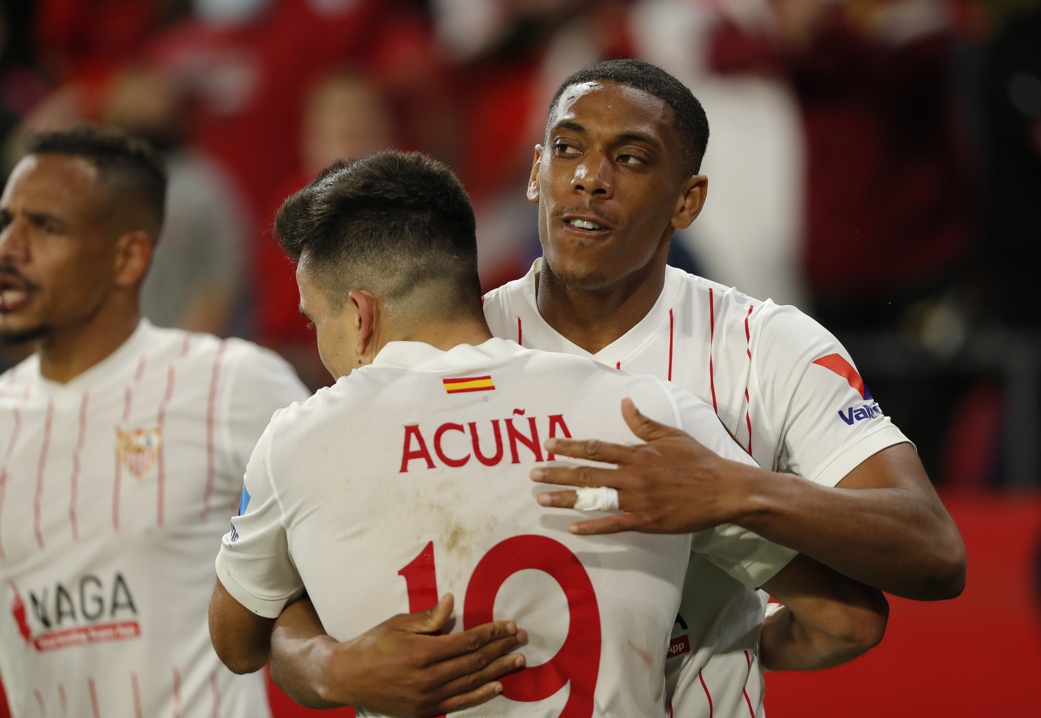 Anthony Martial playing for Sevilla