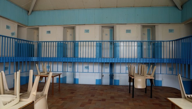 Cells of the Penitentiary Center of Madrid I.
