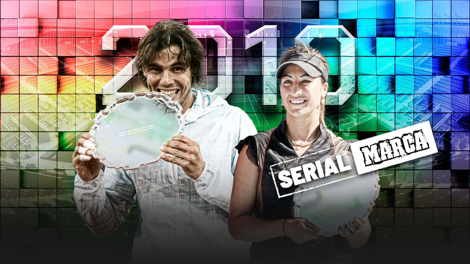 2010: Nadal repite y Rezai sorprende