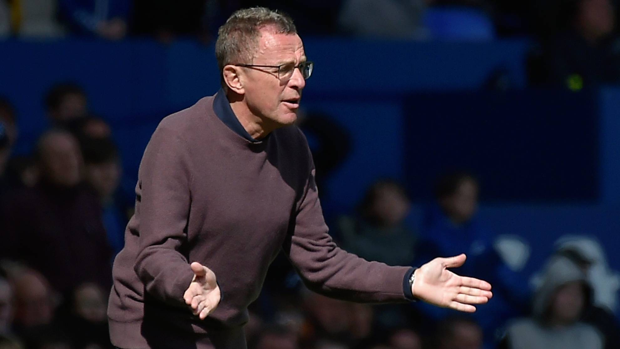 Rangnick criticises Man United players after Everton loss