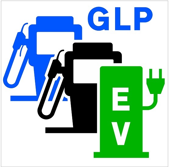 señales coche electrico - DGT - estaciones de recarga electrica - gasolinera - GLP