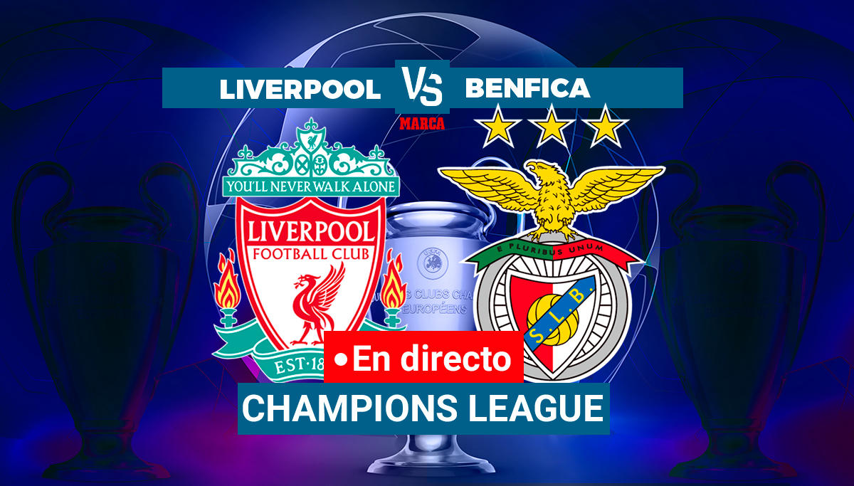 Liverpool - Benfica: resumen, resultado y goles