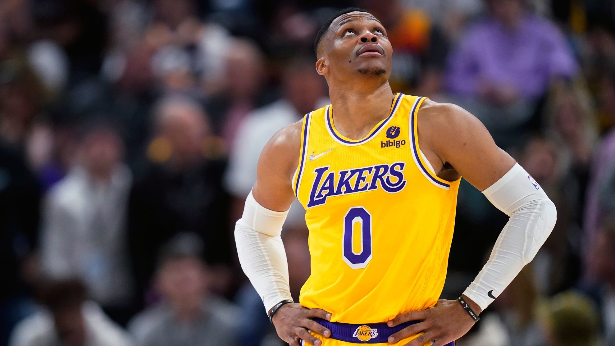 Lakers point guard Russell Westbrook.
